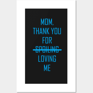 Mom, Thank You Posters and Art